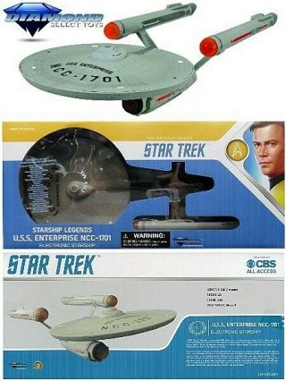Diamond Select Toys Star Trek The Series Uss Enterprise Ncc - 1701 Ship
