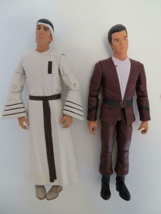Diamond Select Star Trek Action Figure Kirk & Spock In Robe 2007 Very Rare