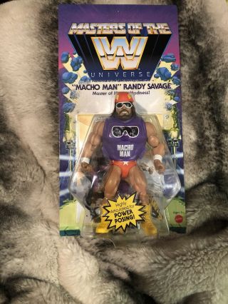 Mattel Wwe Masters Of The Universe Macho Man Randy Savage Action Figure