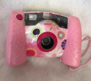 Fisher Price Kid Tough Pink Floral Digital Camera