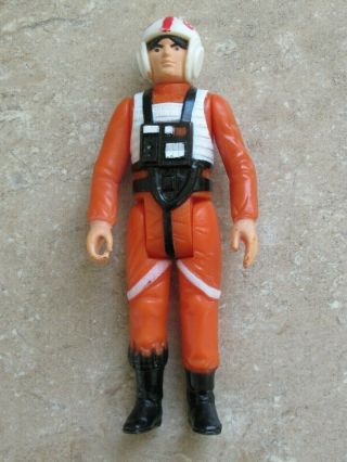Vintage Star Wars Luke Skywalker X - Wing Pilot China Near 1978 Action Figure