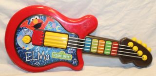 Sesame Street Red Elmo Guitar Instrument Interactive Music 2010