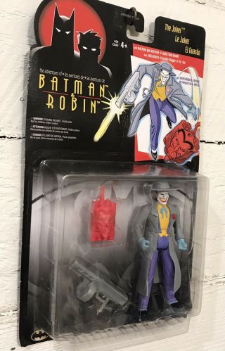 Batman The Animated Series Kenner Joker 1997 Adventures Of Batman And Robin