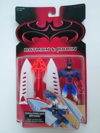 Batman & Robin: Snowtracker Batman Action Figure (kenner,  1997) Rare