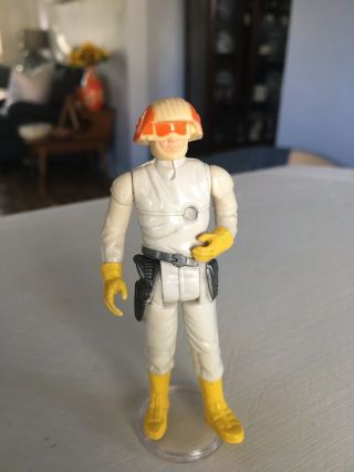 Cloud Car Pilot Bright Yellow Boot Lili Ledy Star Wars Action Fig Vintage Mexico