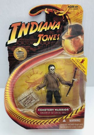 Indiana Jones - Cemetery Warrior - 3.  75 " Figure Kots - Hasbro 2008