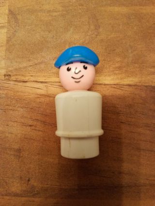 Vintage Fisher - Price Little People Replacement Captain For Happy Houseboat
