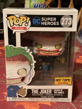 DC Heroes Hot Topic The Joker Death of the Family Pop Vinyl 273 Batman 2