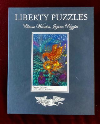 Liberty Classic Wooden Jigsaw Puzzle " Phoenix " By Phil Lewis