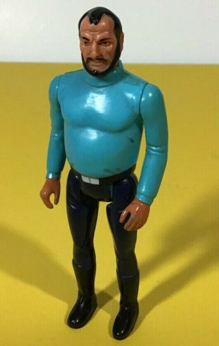 Vintage 1979 Mattel Flash Gordon Dr Zarkov 3 3/4” Action Figure