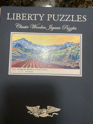 Liberty Wooden Jigsaw Puzzles " Vines Among The Rockies "