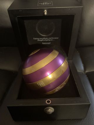 The Sharper Image Puzzle ISIS I ORB Purple & Gold 2