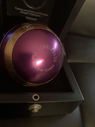 The Sharper Image Puzzle ISIS I ORB Purple & Gold 3