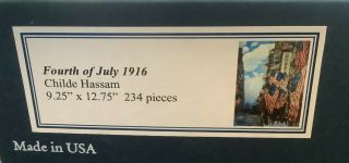 Liberty wooden jigsaw puzzle: Fourth of July 1916 2