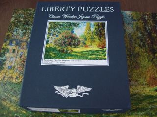 Liberty Wooden Puzzle - The Parc Monceau by Claude Monet 3
