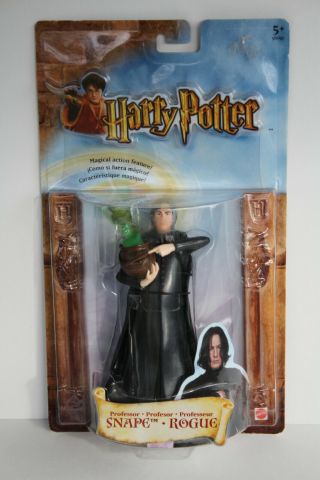 Harry Potter & The Sorcerers Stone Professor Snape Wizard Action Figure