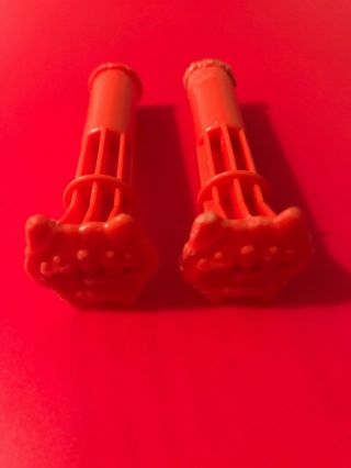 Vintage Motu Masters Of The Universe 2 Missiles From Battle Ram Mattel 1980s
