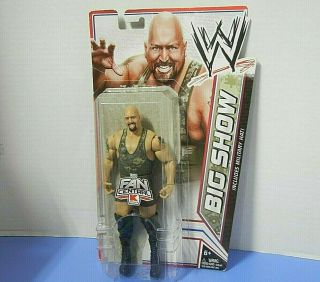 Wwe Wrestling Mattel Exclusive Tribute To The Troops Big Show 8 " Camo Figure