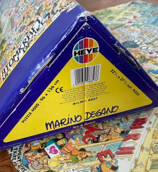 4000 puzzle jigsaw HEYE Pro & Contra,  Marino Degano 3