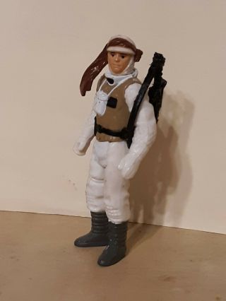 Vintage 1980 Kenner Star Wars Figure Luke Skywalker Hoth Gear Esb Great Shape