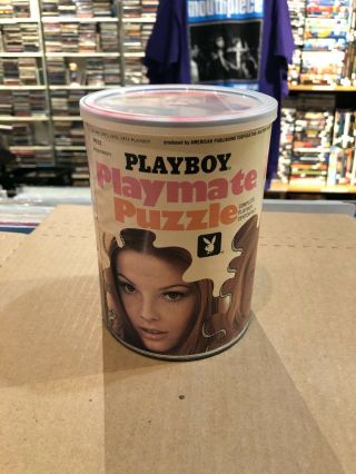 Vintage 1973 Playboy Playmate Karen Christy Playmate Puzzle Never Opened