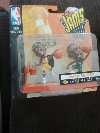 Mattel Nba Jams Kobe Bryant & Grant Hill 1998 Action Figure