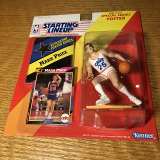 Mark Price Of Cleveland Cavaliers Action Figure - 1990 Starting Lineup Nba Serie