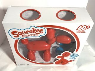 Squeakee The Balloon Dog Red Responds To Your Voice Inflate Toy 2