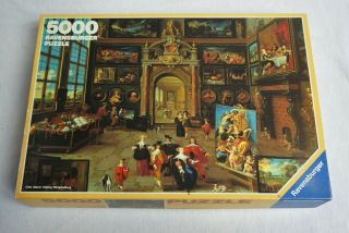 Complete Rare - Ravensburger Jigsaw Puzzle - 5000 Piece - 1989 - Picture - Gallery