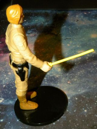 Vintage 1980 Star Wars Bespin Luke Skywalker With Saber RARE BROWN HAIR 2