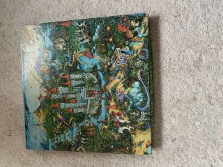 Vintage Eaton Fantasy Jigsaw Puzzle Beyond The Rainbow Dragons Wizards Complete