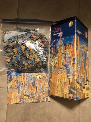 Heye Puzzle - Ryba - Manhattan (1000) - Counted & Complete
