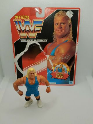 1994 Wwf Hasbro Series 8 Mr.  Perfect Wrestling Figure Blue Trunks Wwe
