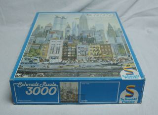 Complete RARE - Schmidt Jigsaw Puzzle - 3000 Piece - 1986 - York 2