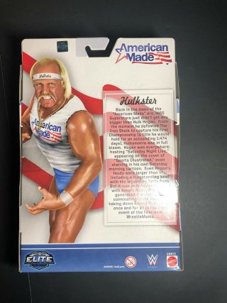 WWE Elite American Made Hulk Hogan Exclusive Ringside Wcw Legends Nwo Nwa Mattel 3