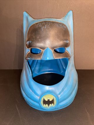 Vintage Ideal Official Batman Helmet Batman Mask Helmet 1966 Dc Comics