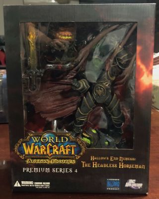 World Of Warcraft Dc Blizzard The Headless Horseman Premium Figure Series 4