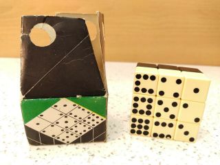 Ultra Rare Vintage First Batch Politechnika Rubik ' s Domino 3