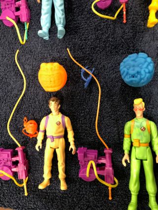 Kenner The Real Ghostbusters - Slimed Heroes - Complete Set 3