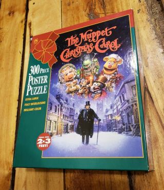The Muppet Christmas Carol Movie Poster Puzzle (300 - Piece) Golden Kids Complete
