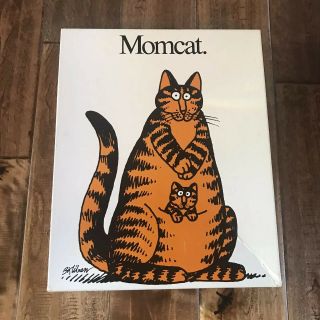 Vtg Momcat Jigsaw Puzzle By B Kliban Great American Puzzle Company Pp904 18x24”