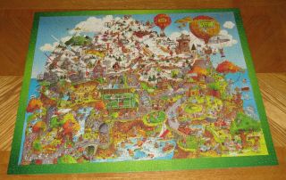 Robert Blair Martin Art - Mountainside Park - Vintage 1979 Springbok Puzzle