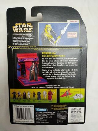 Star Wars Kenner Expanded Universe Princess Leia from Dark Empire Jedi 3.  75 2