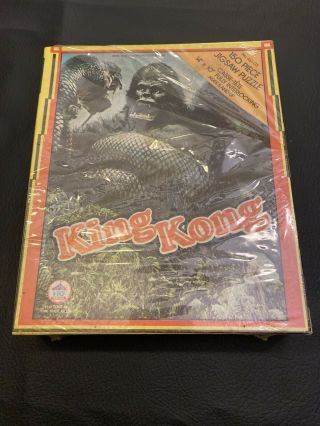Vintage Nib 1976 King Kong Jigsaw Puzzle Hg Toys 150 Piece