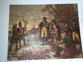 Vintage Tuco Puzzle " Washington At The Siege Of Boston " Complete