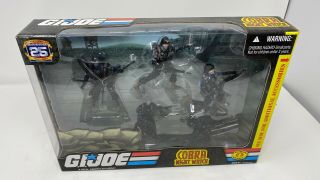 Gi Joe Cobra Night Watch Toys R Us Exclusive 25th Anniversary Set Mip Fs