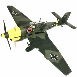 German Ww2 Airplane Ju 87 For 3,  75 Ultimate Soldier Figures 1/18 21 Century Toys
