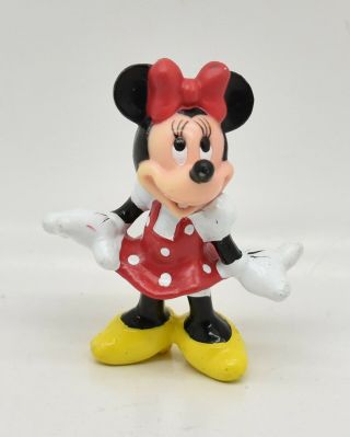 Disney Minnie Mouse Loose 2.  5 " Pvc Figure
