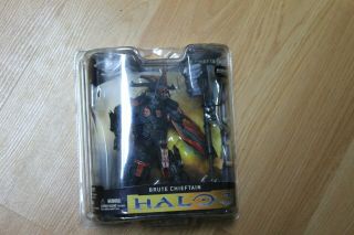 Brute Chieftain Halo 3 Action Figure By Mcfarlane Toys Nib Xbox 360 Series 1