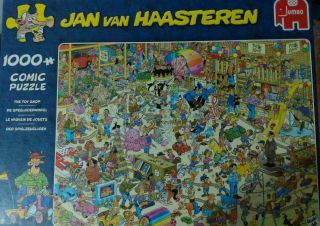 Jan Van Haasteren - " The Toy Shop " - 1000 Piece Comic Puzzle